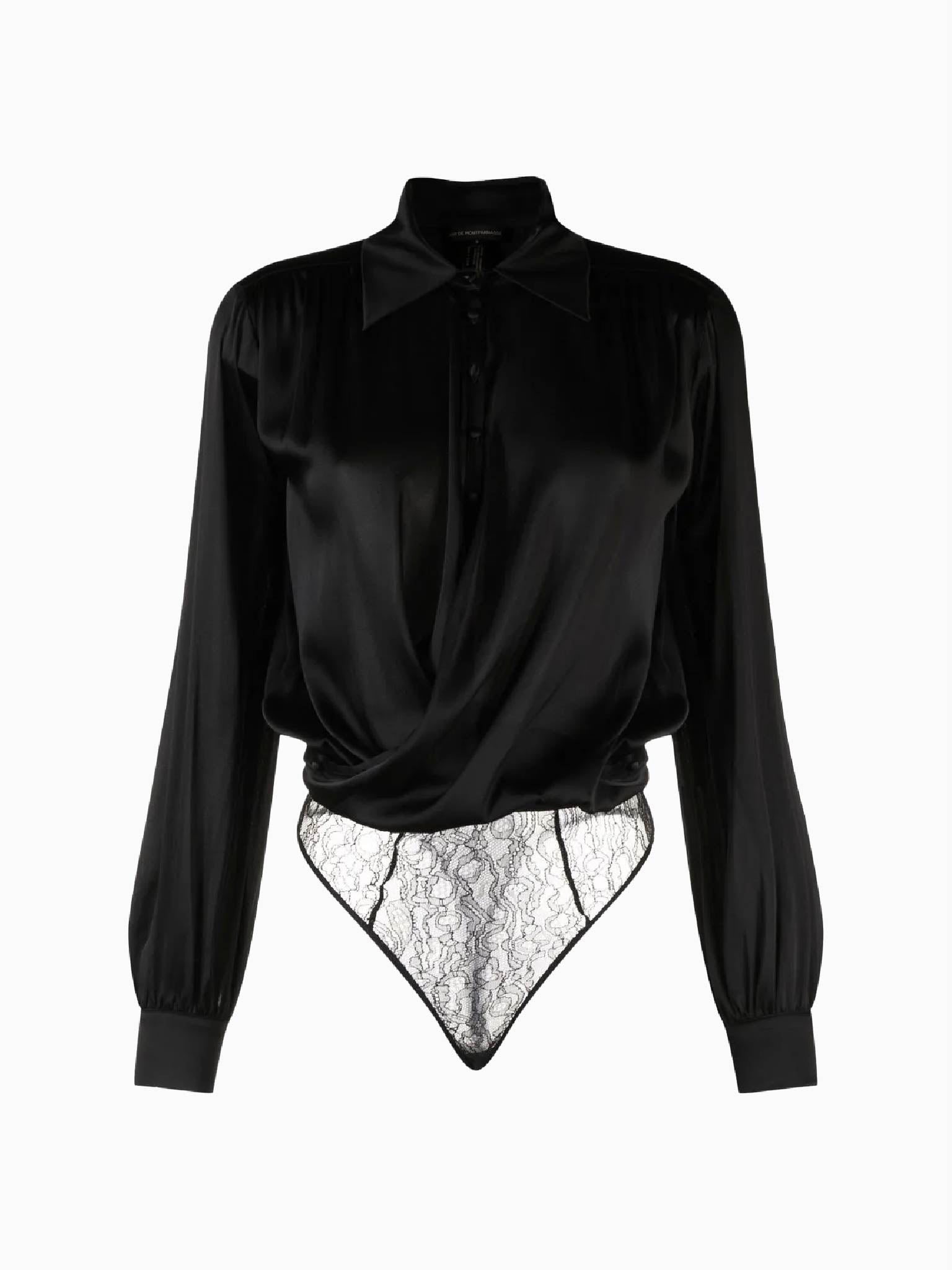 KIKI DE MONTPARNASSE Crossover Bodysuit