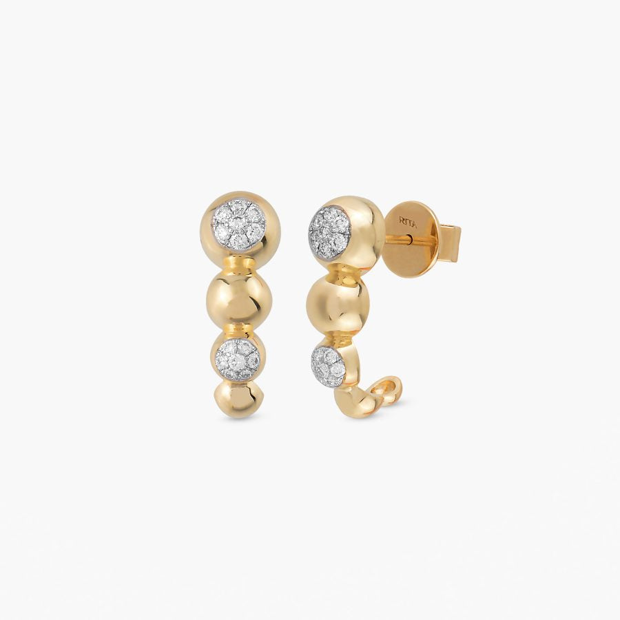 RITA JEWELRY Bubble Hoops Maxi