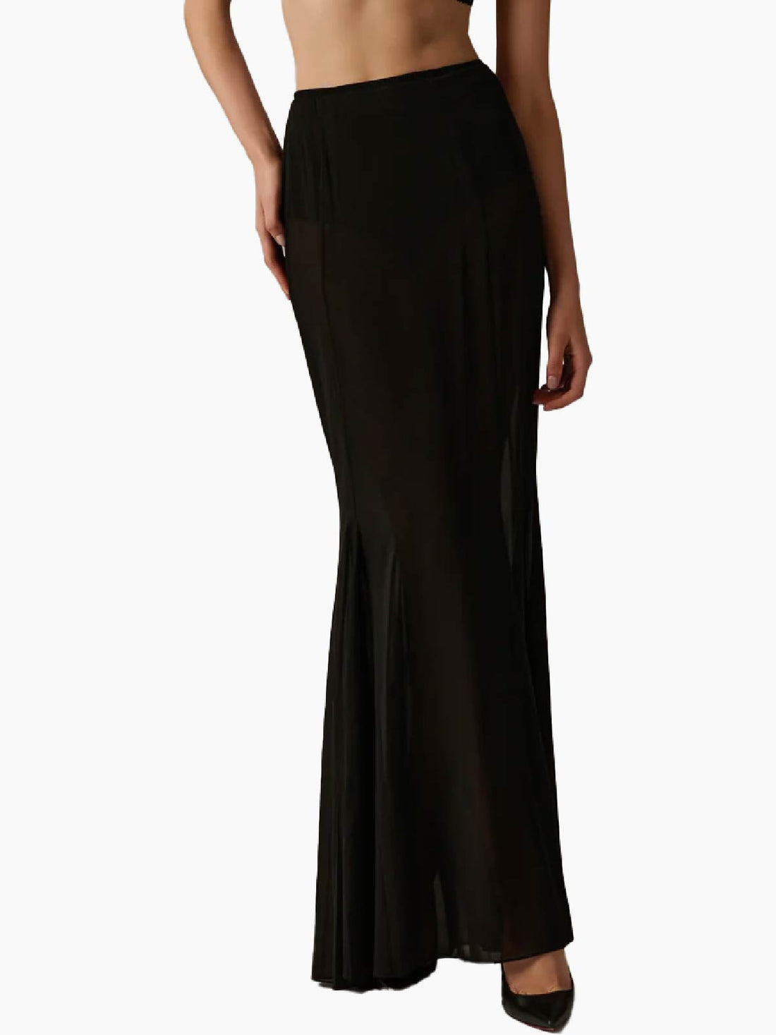 KIKI DE MONTPARNASSE Chiffon Maxi Skirt