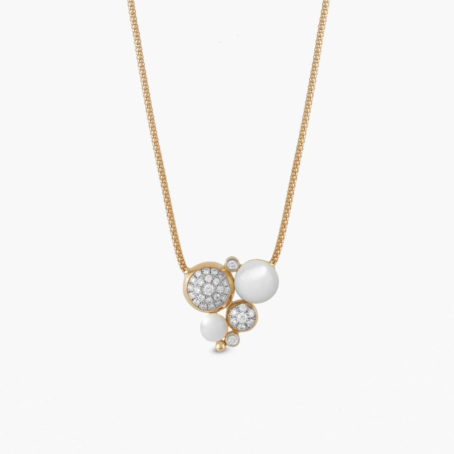 RITA JEWELRY Lumis Mother of Pearl Necklace