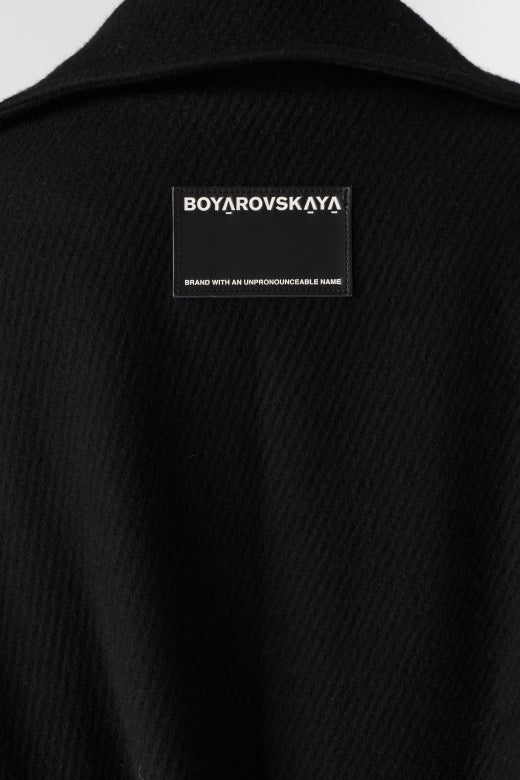BOYAROVSKAYA Belted Wool Coat