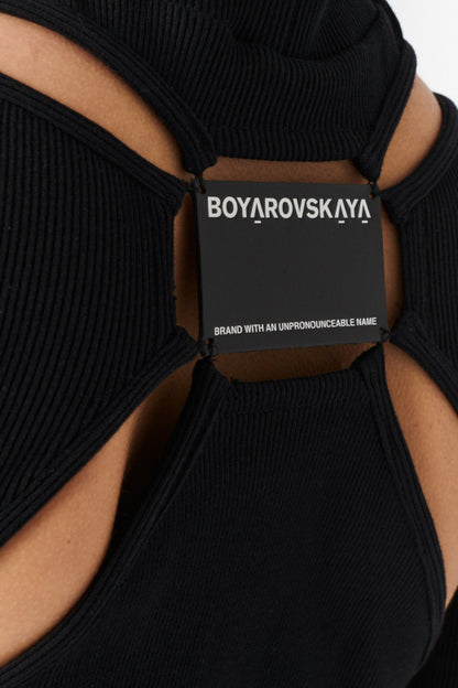 BOYAROVSKAYA Layered Jersey Top