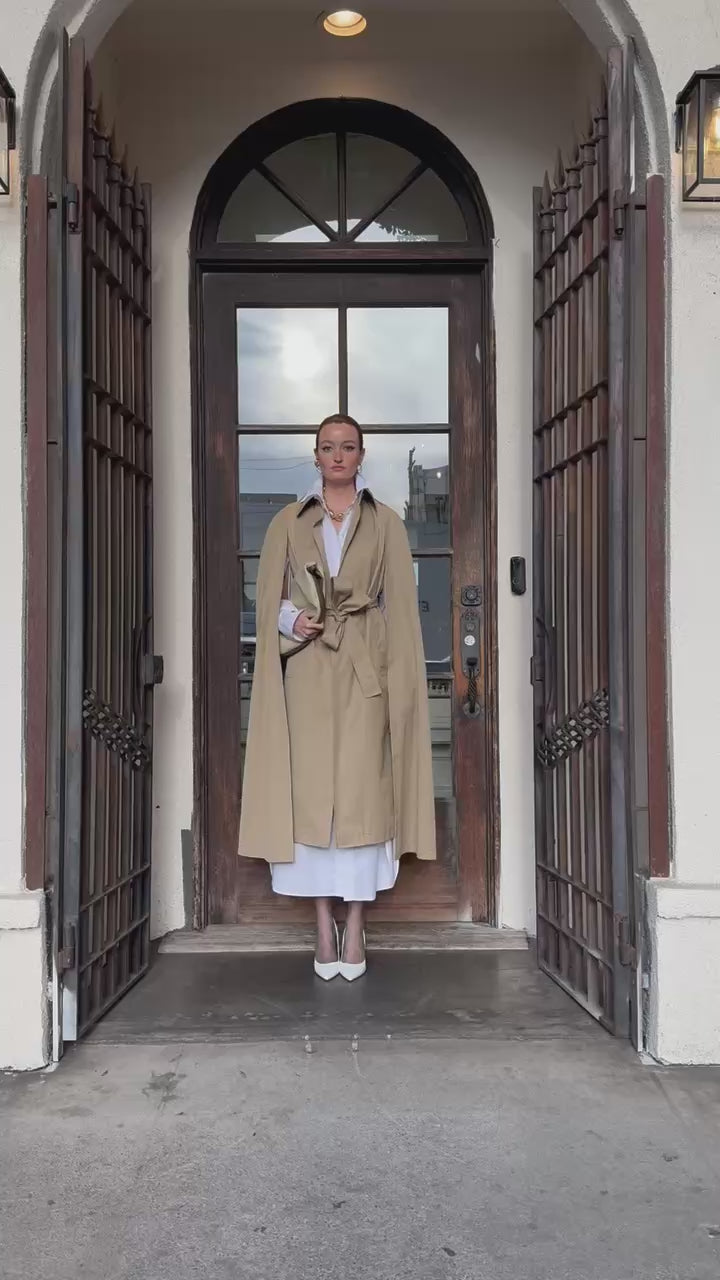 SITUATIONIST Beige Trench Coat