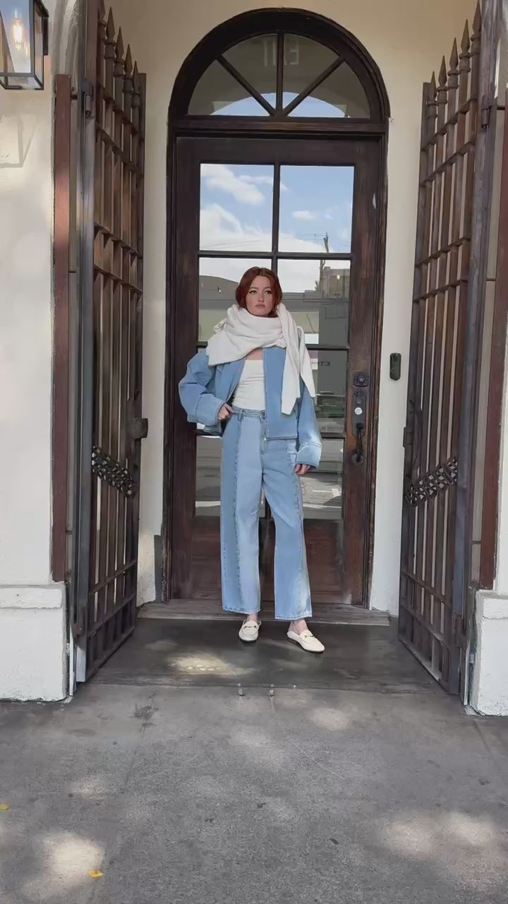 BOYAROVSKAYA White Knitted Top Hug Sweater