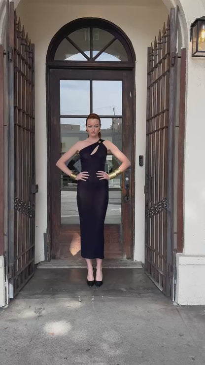 FEDERICA TOSI Abito Cut Out Gioiello Dress