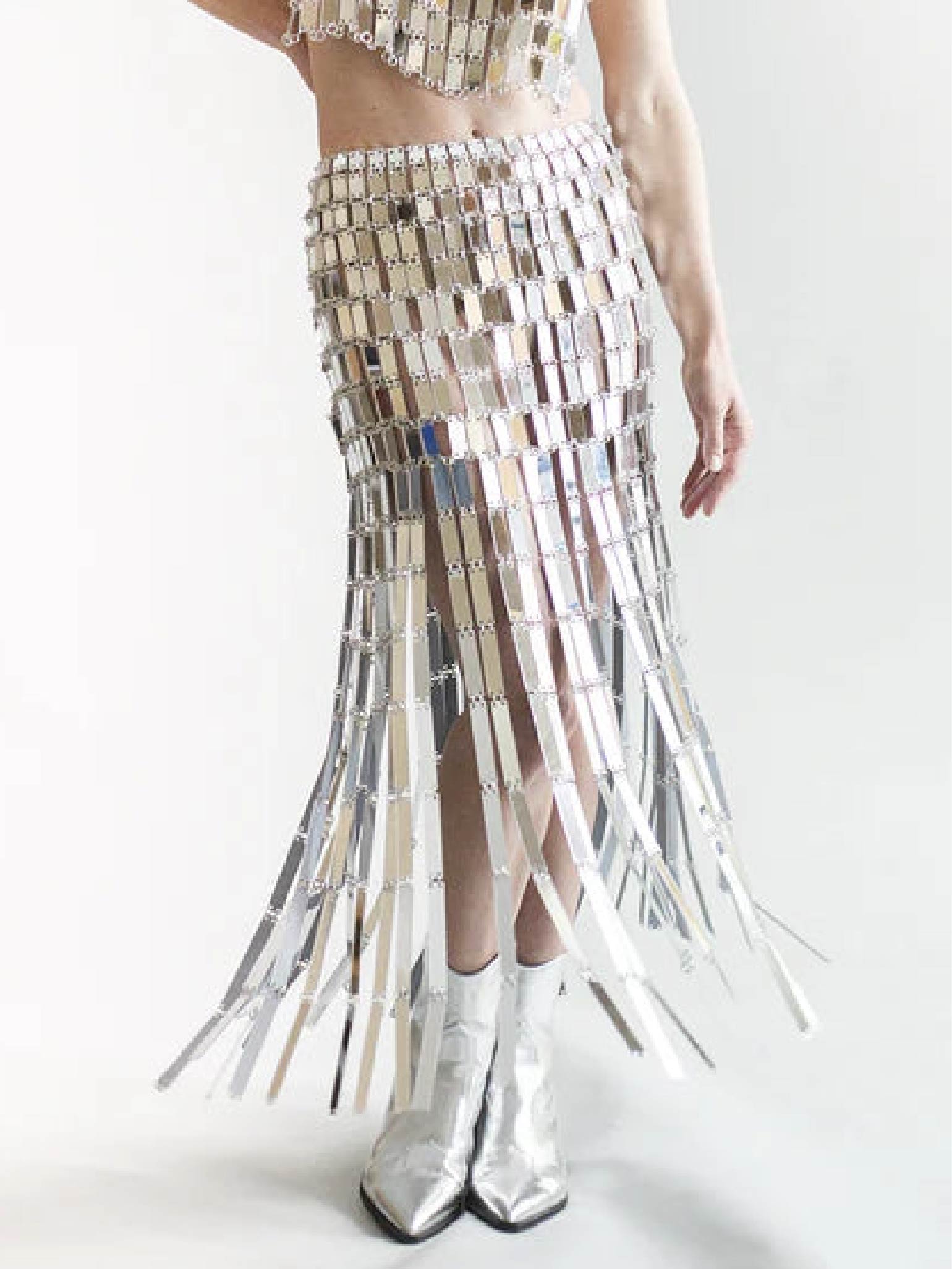 ARMINE OHANYAN Laser Cut Skirt