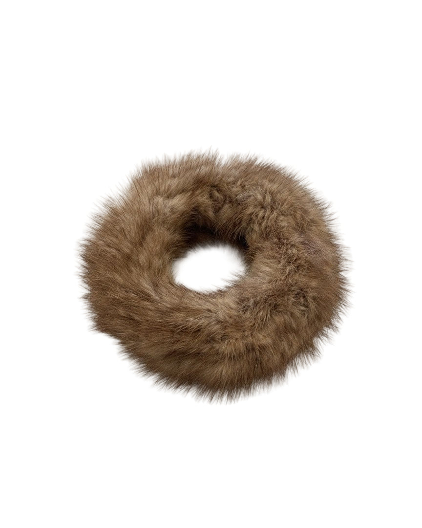 BEI TESORI Repurposed Rounded Animal Fur Bangle