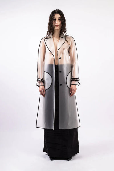 ARMINE OHANYAN Trench Coat in PVC – SHOP CURVE