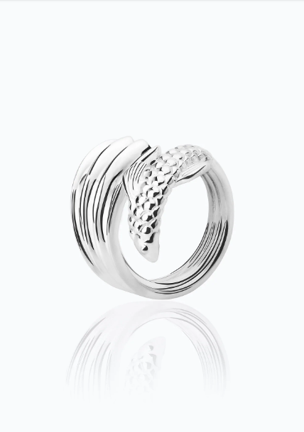 TANE Mexico 1942 Textured Fish Ring