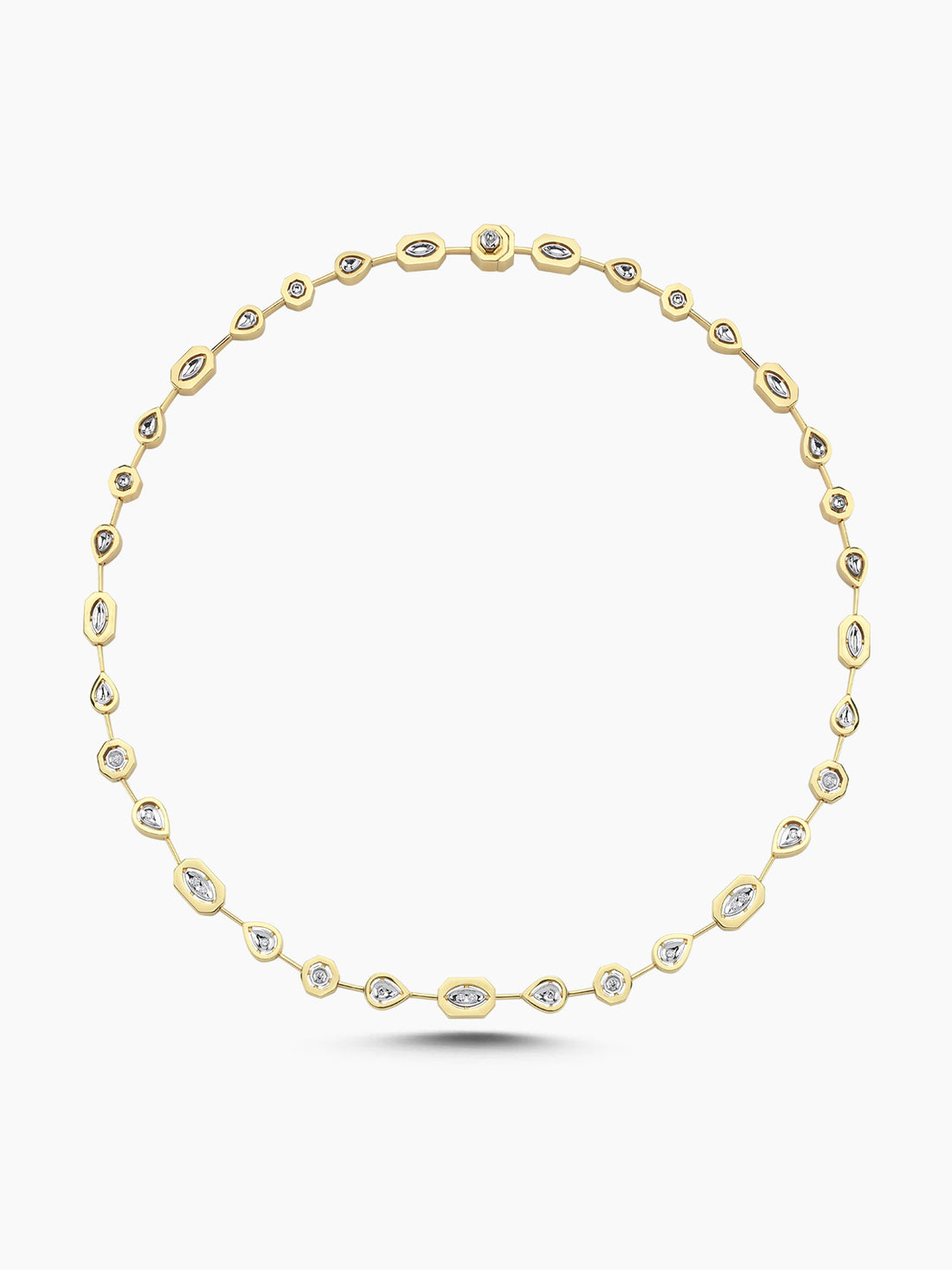 MELIS GORAL Focus Diamond Necklace