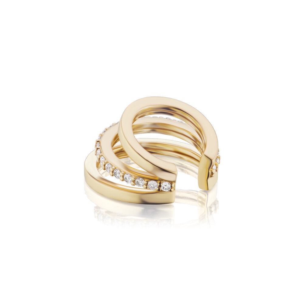 ALTRUIST Monterey Cuff II 18K Yellow Gold